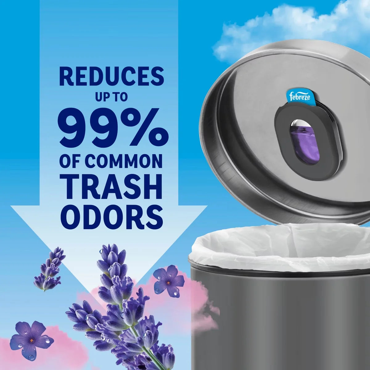 Febreze Trash Twilight Lavender Air Freshener Starter Kit