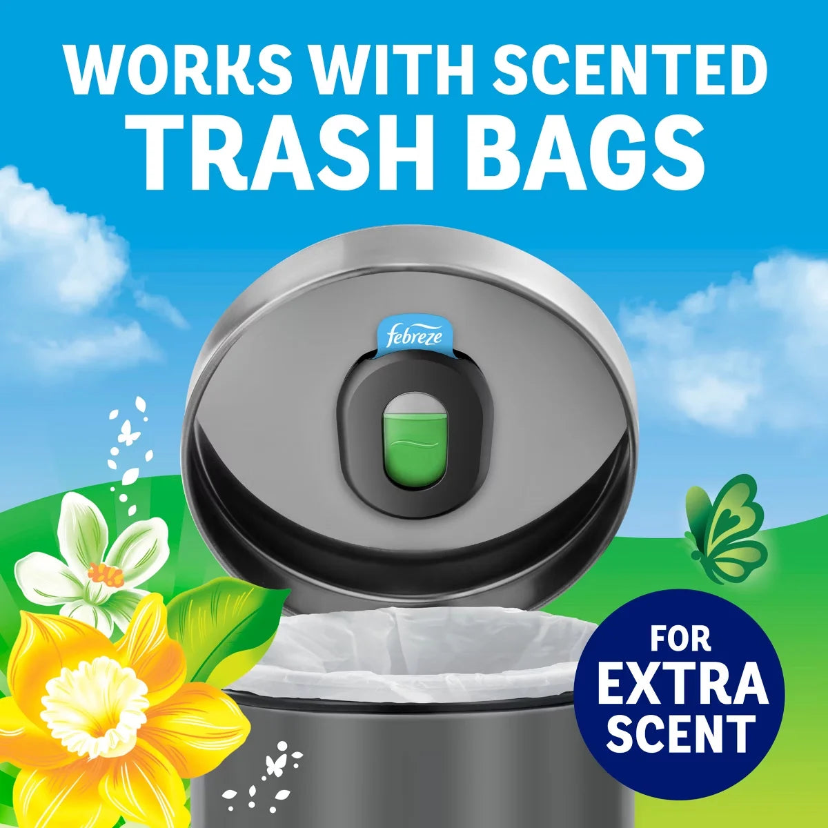 Febreze Trash - Trash Aisle Air Freshener Starter Kits - Gain Original - 2ct