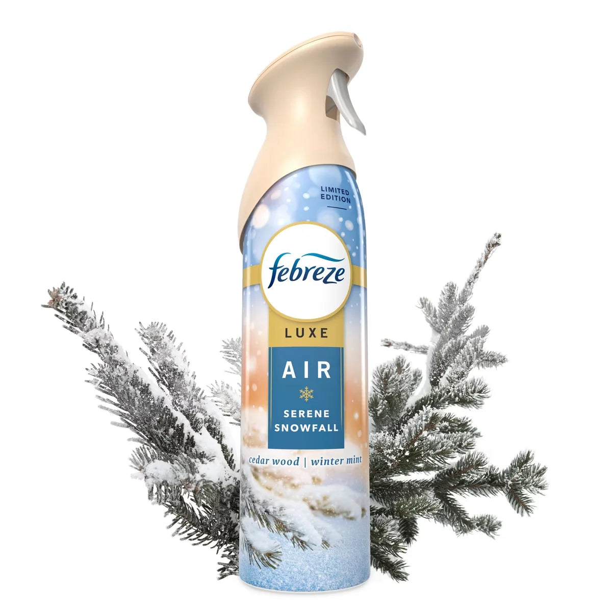 Febreze Luxe Air Freshener - Serene Snowfall - 8.1oz