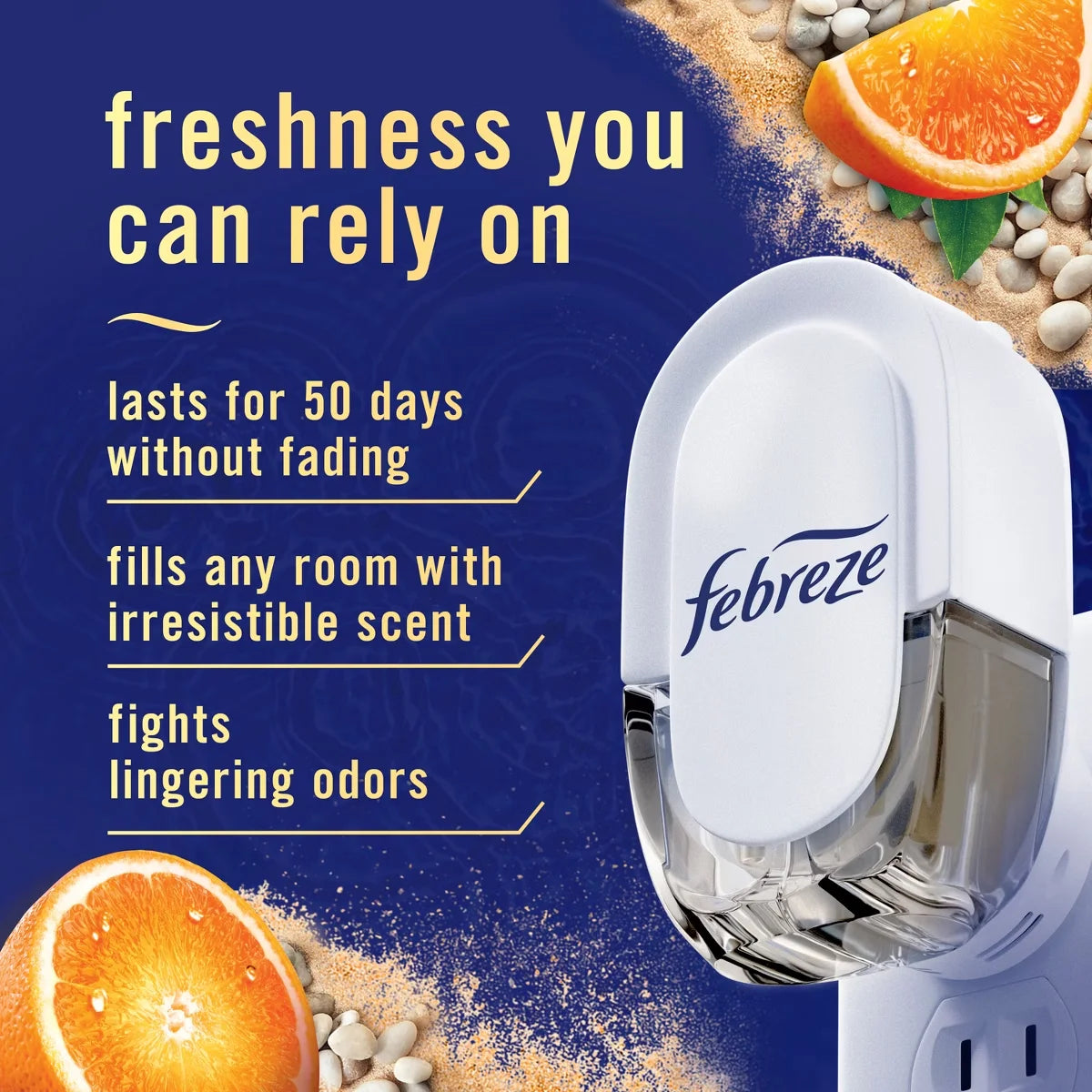 Febreze Plug Dual Air Freshener Refills - Tranquil Cyprus Coves - 2ct