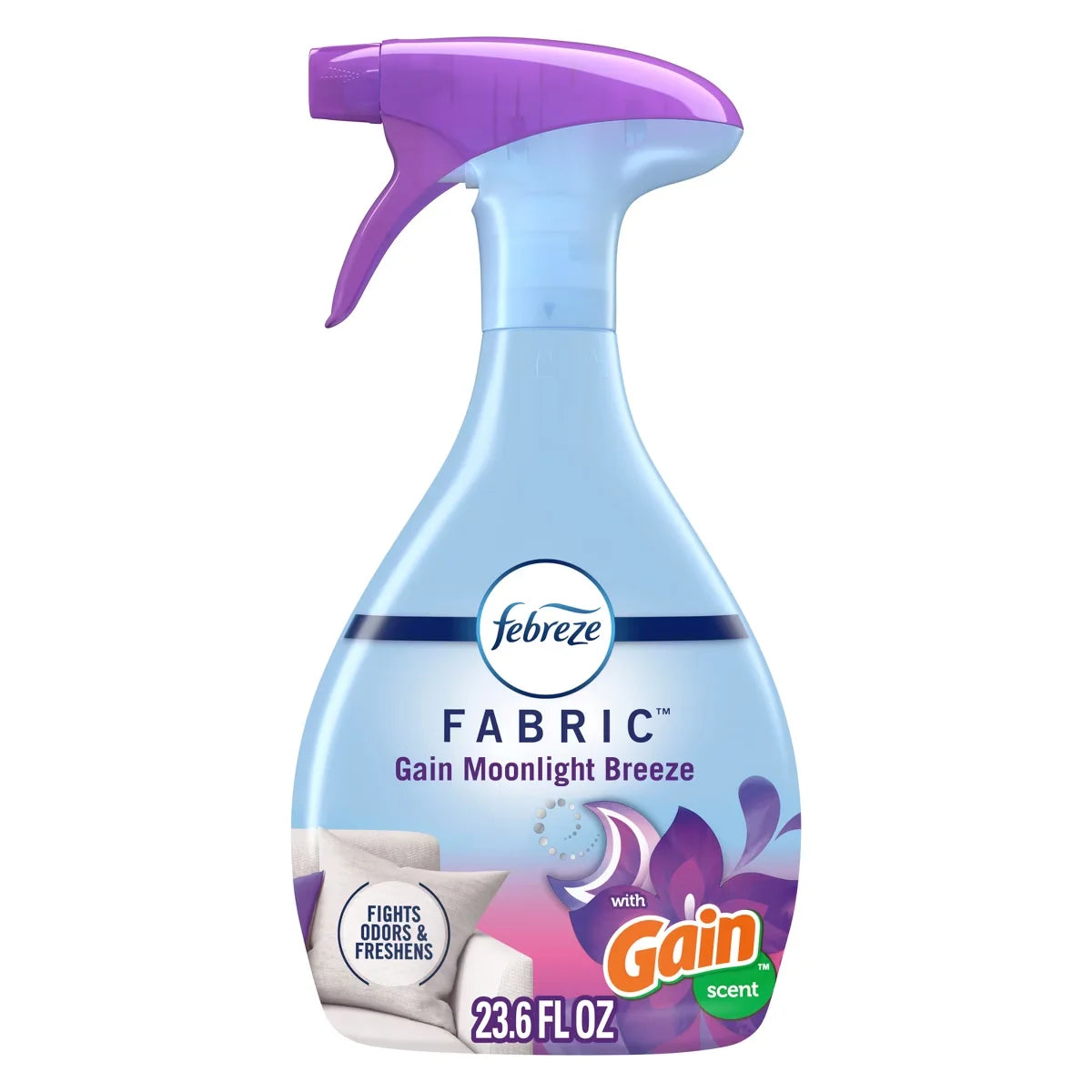 Febreze Fabric Gain Air Freshener - Moonlight Breeze - 23.6 fl oz