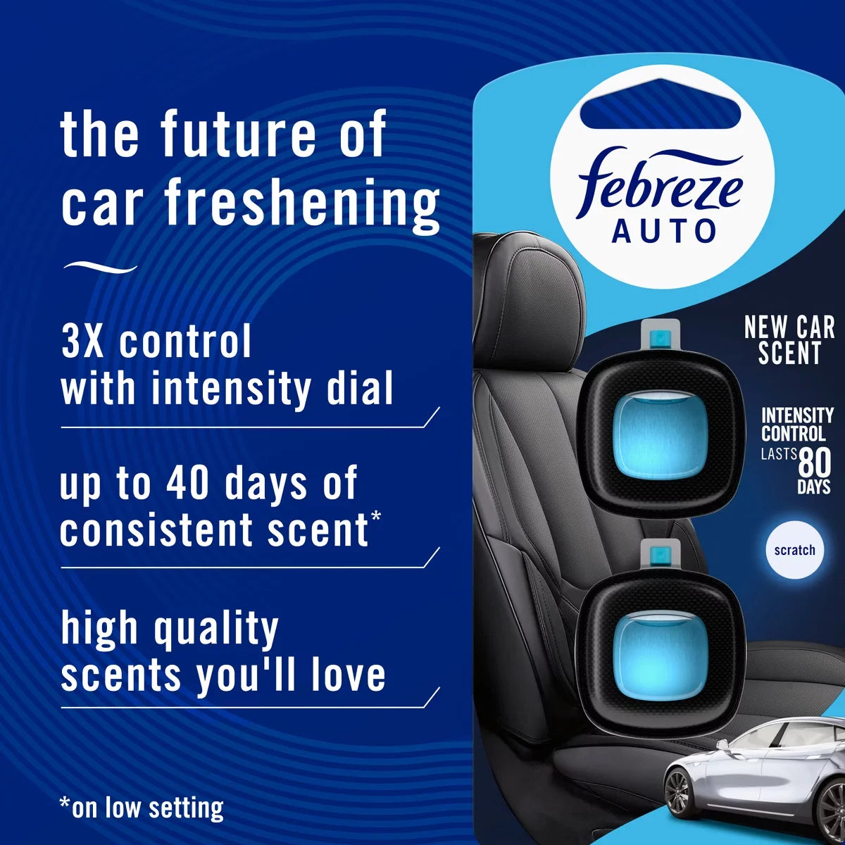 2ct Febreze Auto New Car
