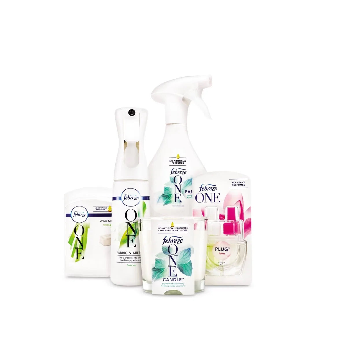 Febreze ONE Lightly Scented Air Freshener Collection