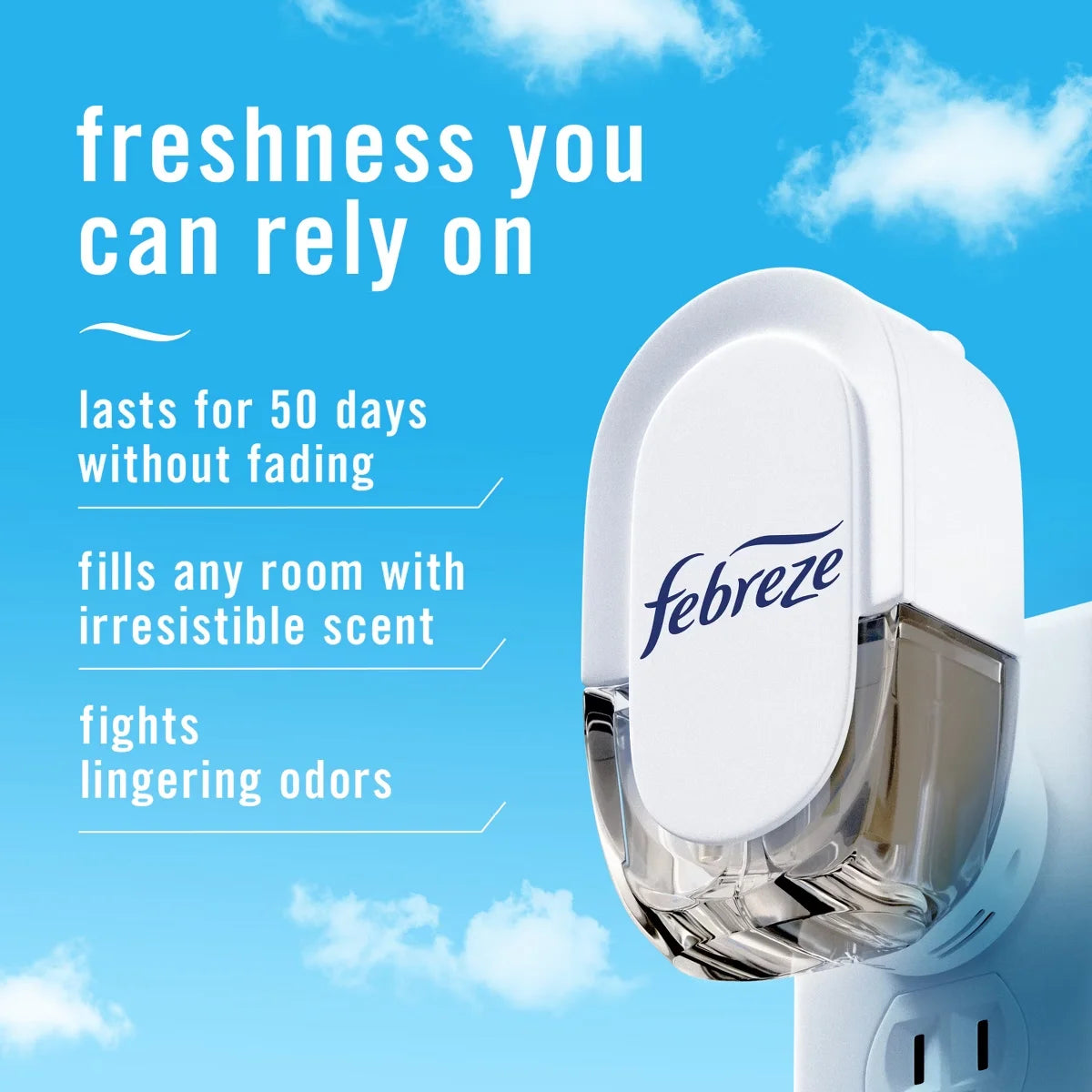 Febreze Plug Triple Air Freshener Refills - Twilight Lavender - 3ct